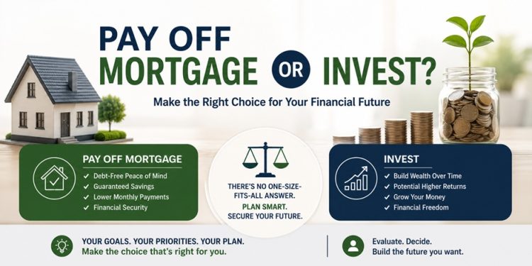pay off mortgage or invest