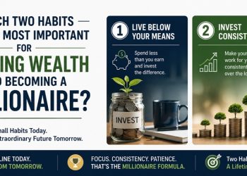 which two habits are the most important for building wealth and becoming a millionaire