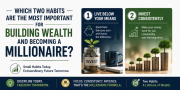 which two habits are the most important for building wealth and becoming a millionaire